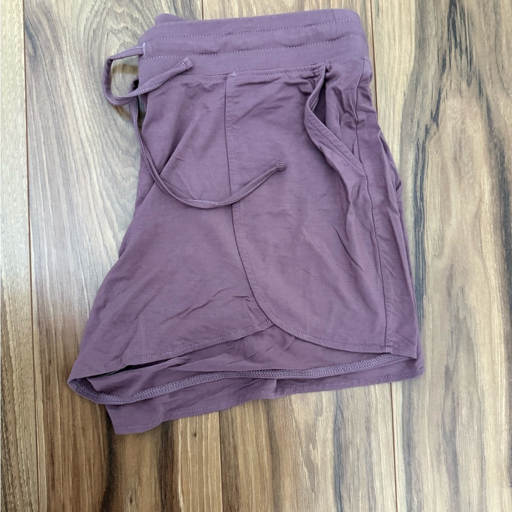 Kindred Bravely Mauve Maternity Shorts